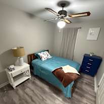 Junior Nelson's room