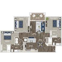 Sherae Caldwell's room