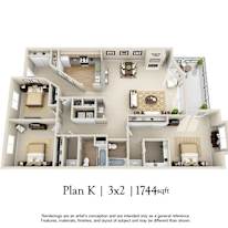 Lakeshore Apartments's room