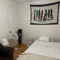 Ange Bukasa's room