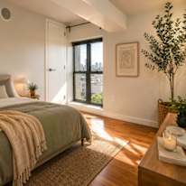Private furnished bedroom's room