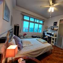 A's room