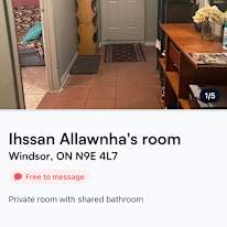 Ihssan Allawnha's room