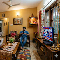Surendra Athawale's room