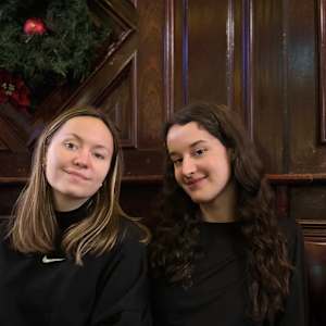 Lauriane and Paloma