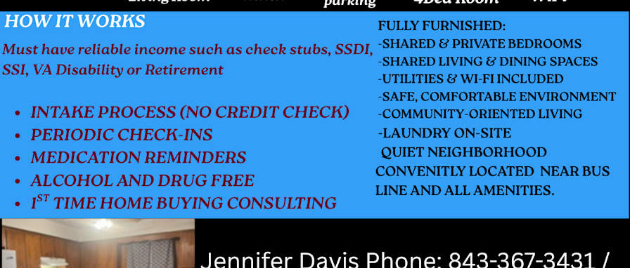 Jennifer Davis's room