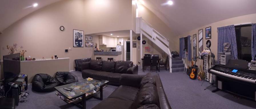 Carlos Sebastián's room