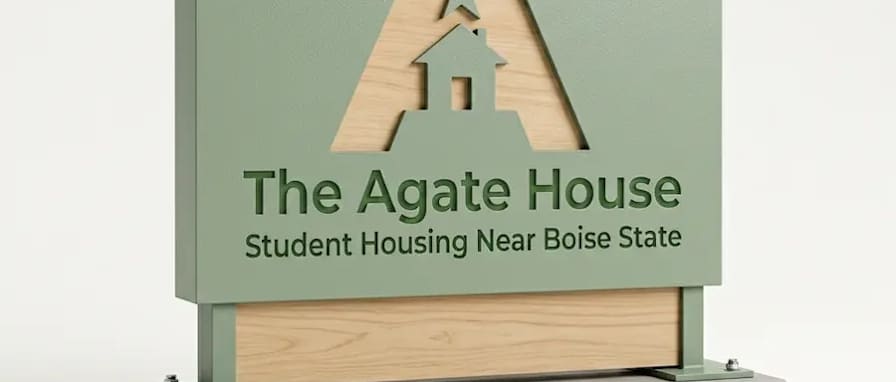 The Agate Student House's room
