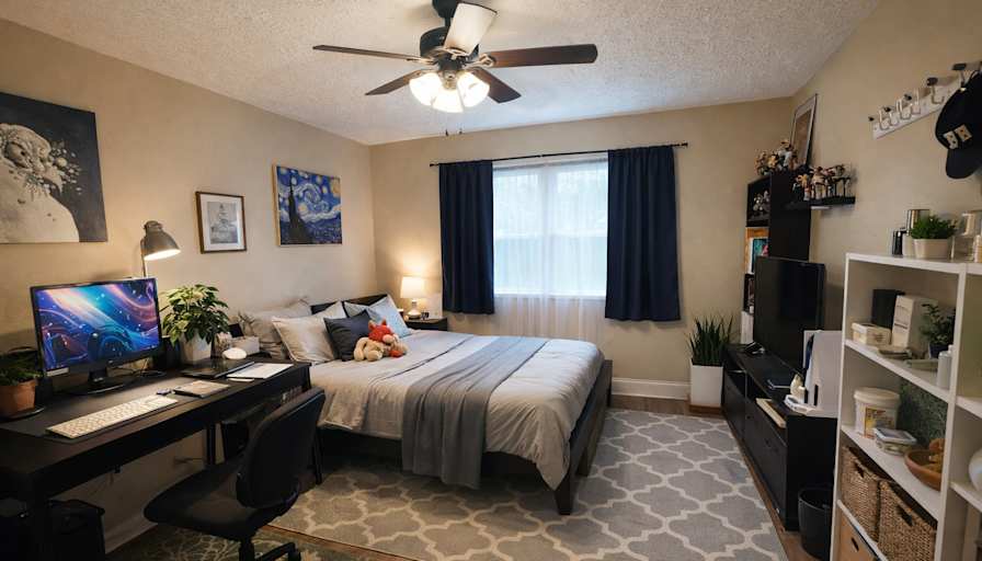 Genji and Pita's room