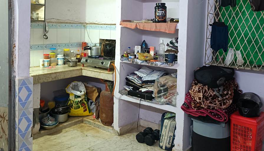 Rupesh Singh's room
