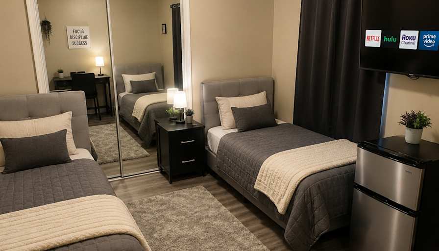 Gloriah Karume's room