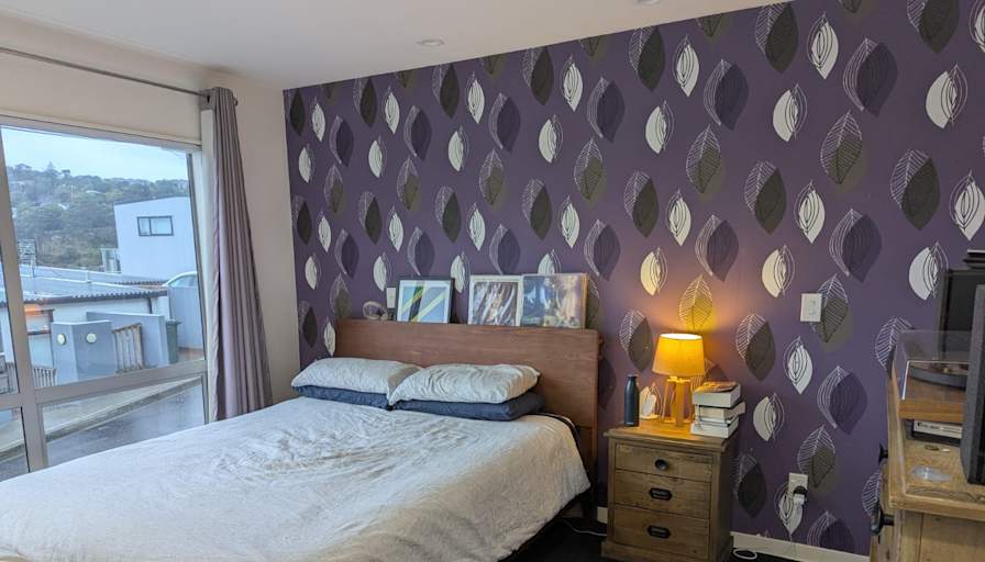 Unfurnished room in a house · Tiketike Way, Brooklyn, Wellington 6021-1