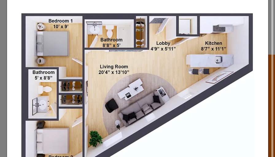 Olamide's room