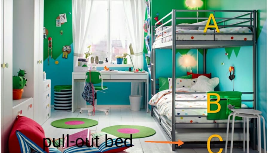 Landlady Nancy's room