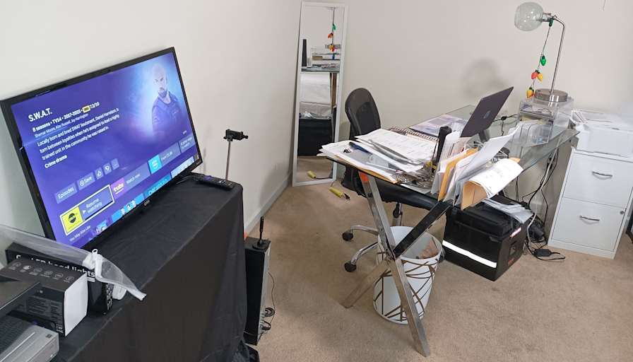 Norman Harris's room