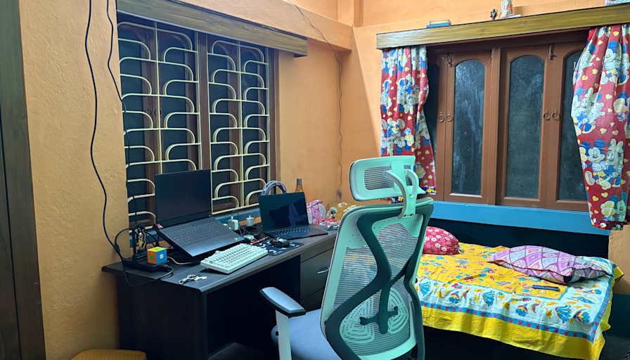 Sagnik's room