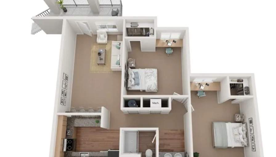 Morgan's room