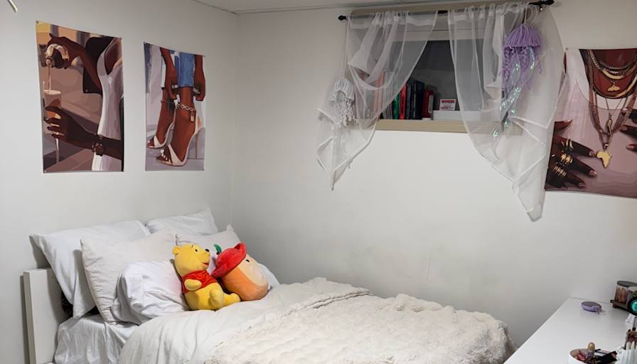 Chomba Mwenya's room