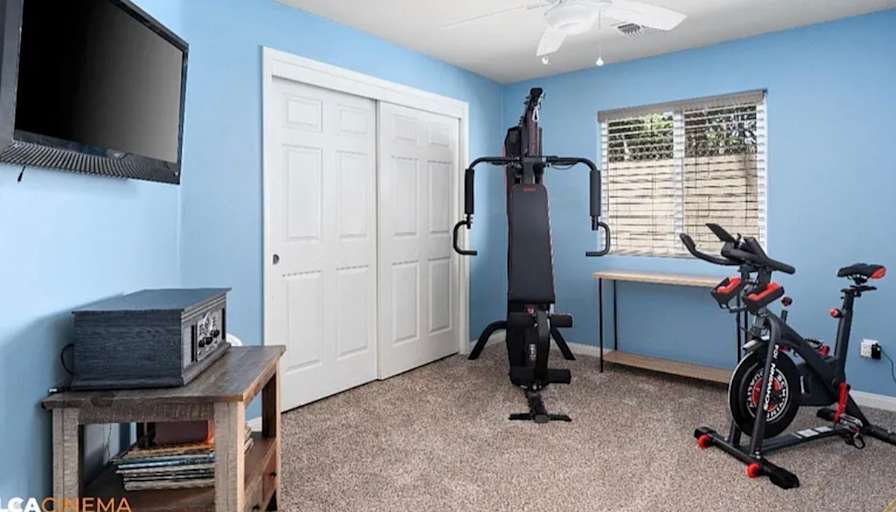 Angel Almendarez's room