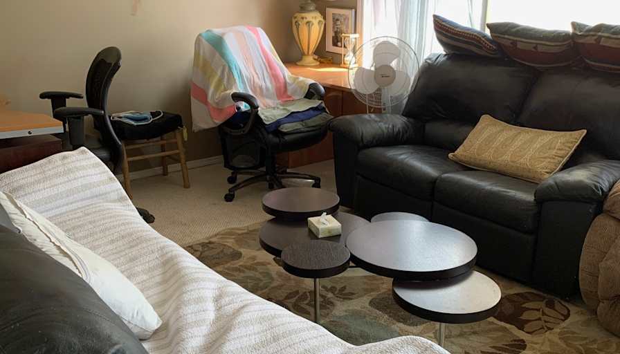 Maria Glunz's room