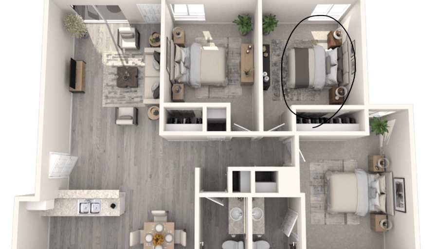 Saki's room