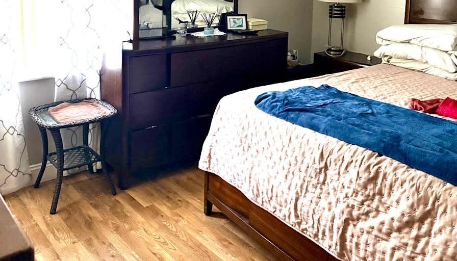 Monica Dharam's room