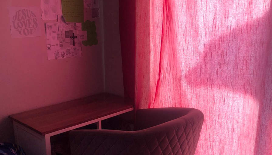 Slindokuhle Nqwaba's room