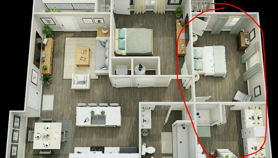 Sahasra Boyapati's room