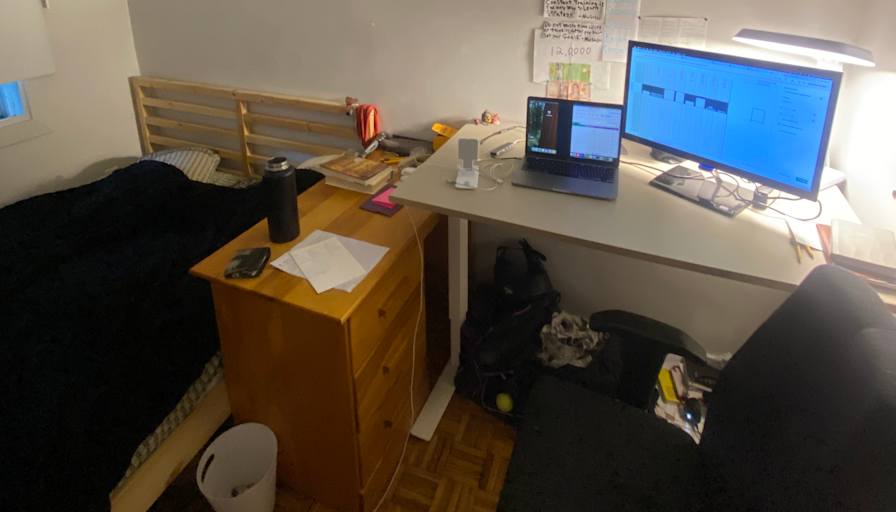 Iszac roy's room