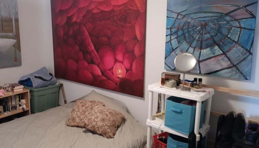 One bedroom for rent in a newly renovated ap's room
