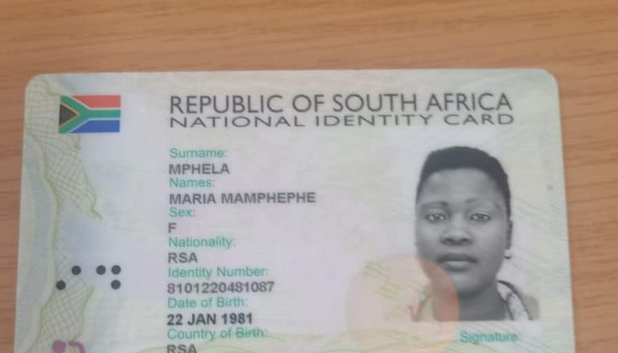 Maria Mphela's room