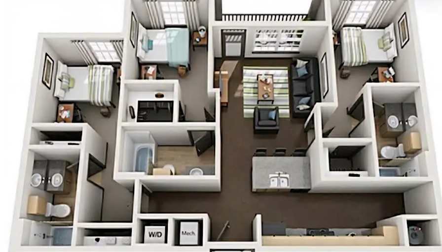 Abraham Zuniga's room