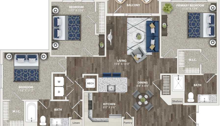 Sherae Caldwell's room