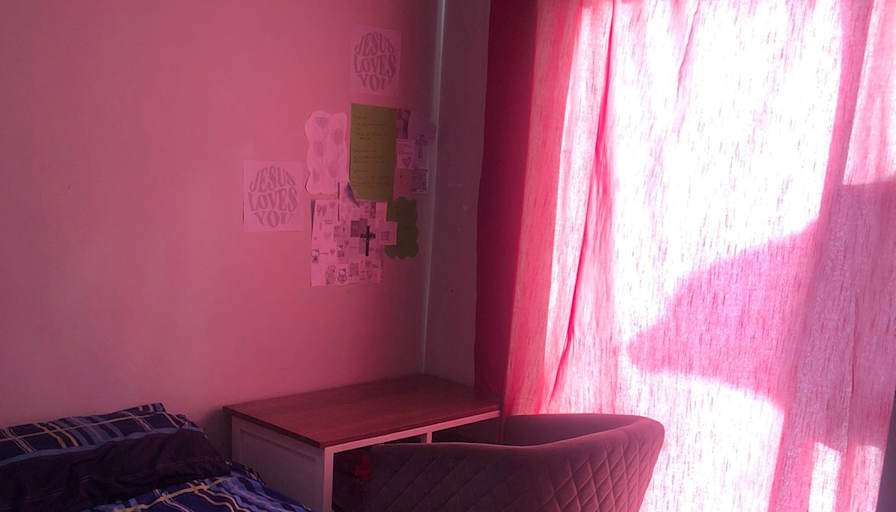 Slindokuhle Nqwaba's room