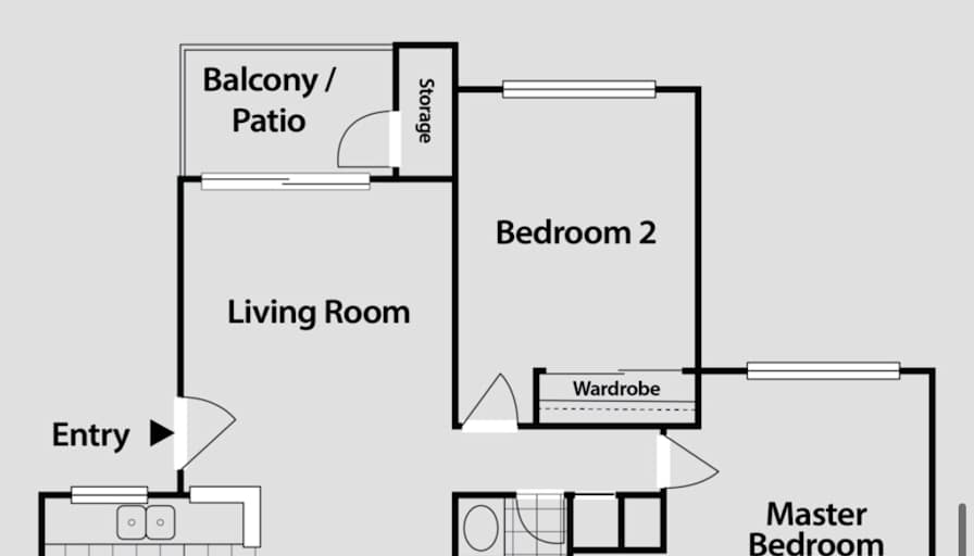 Anitra Hall's room