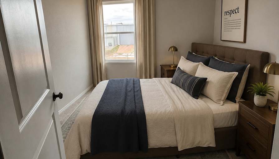 Jem Kissi's room