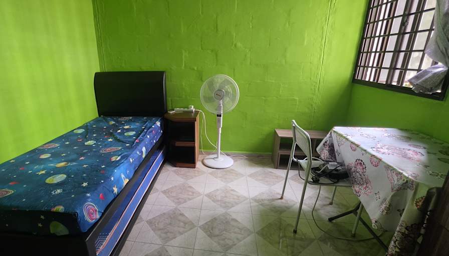 Saroja's room
