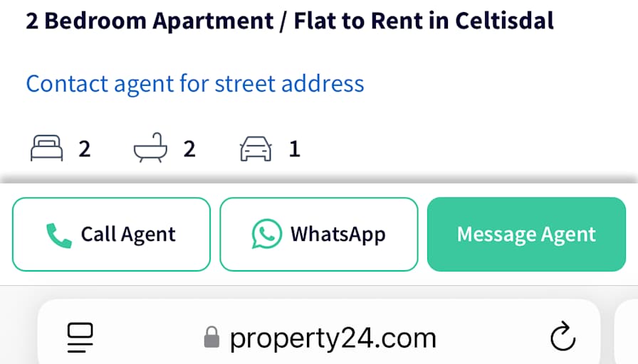 Lefentshe's room
