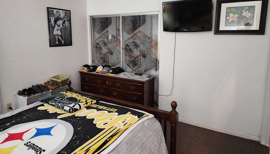 Derrick Bain's room