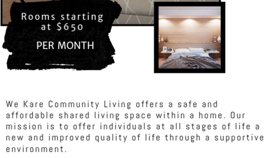 We Kare Community's room