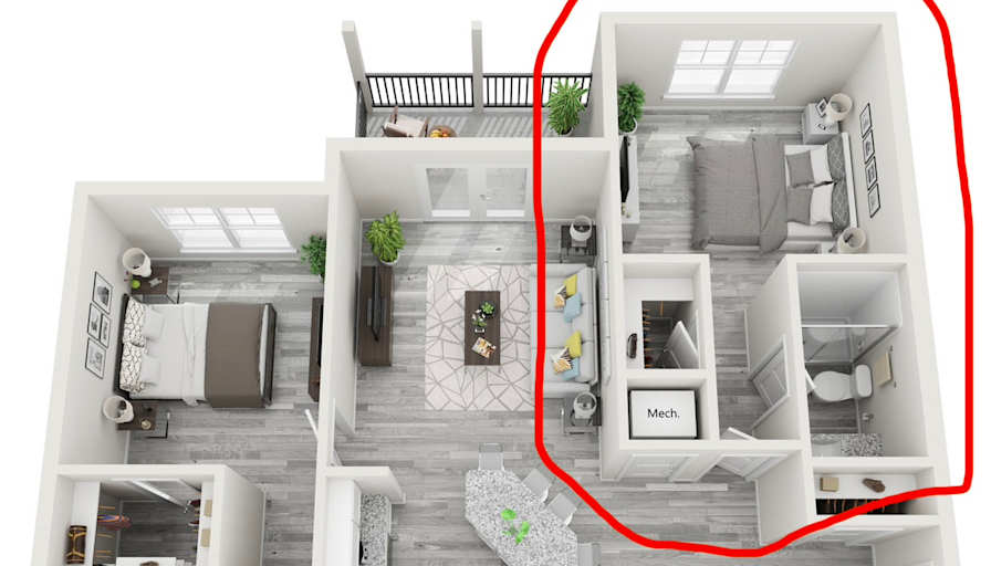 C's room