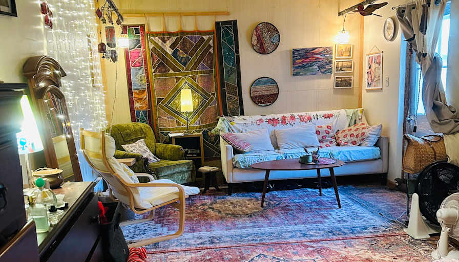 AA Khan's room