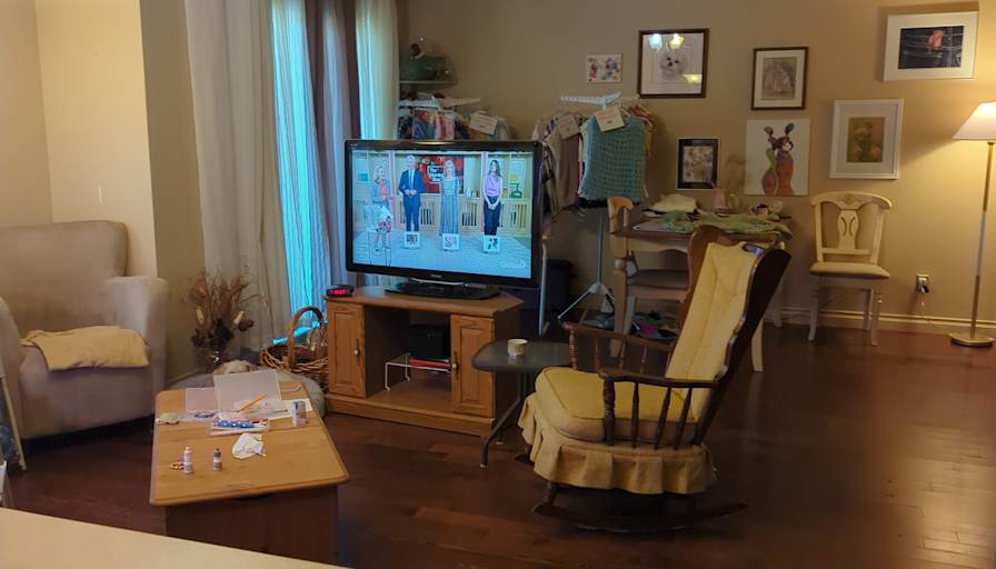 Sue Chorney's room
