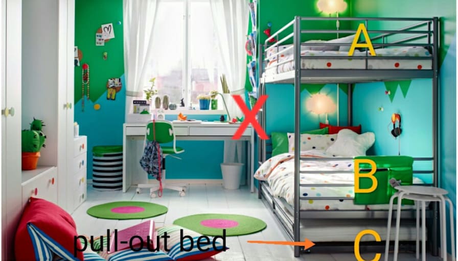 Landlady Nancy's room