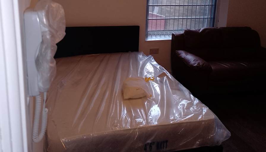 Muhammad Haq's room