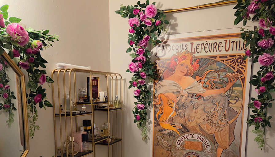 Flo Gorospe's room