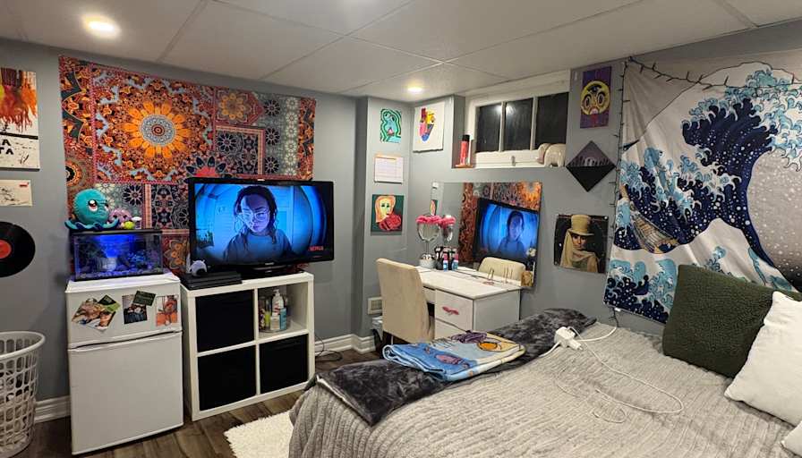 Alok's room