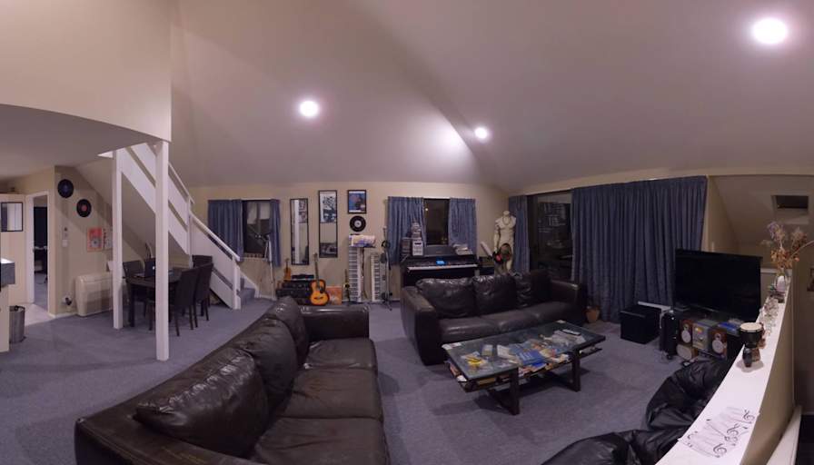 Carlos Sebastián's room