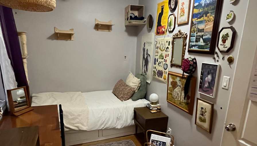 Saffron du Preez's room