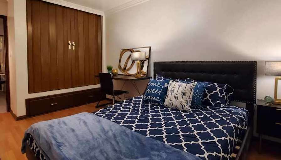 M's room